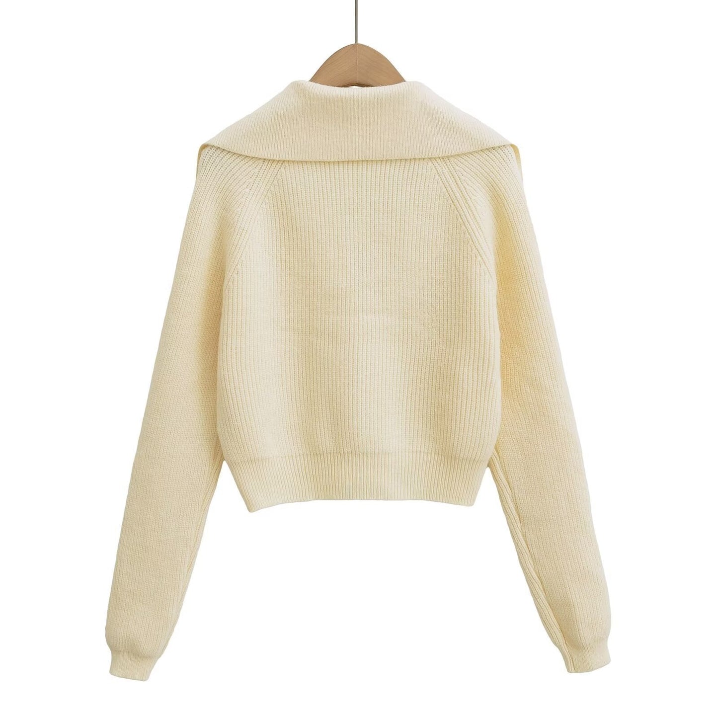 Cardigan mujer cuello solapa - Livia