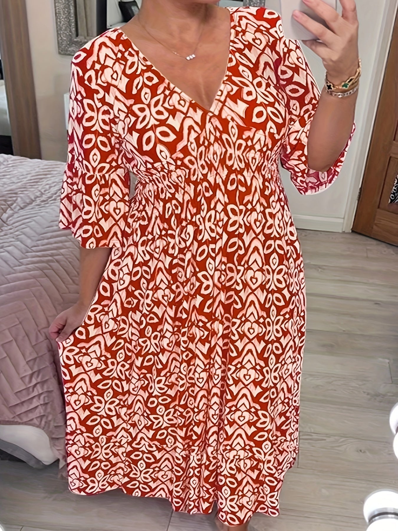 Dora - Vestido boho con estampado floral