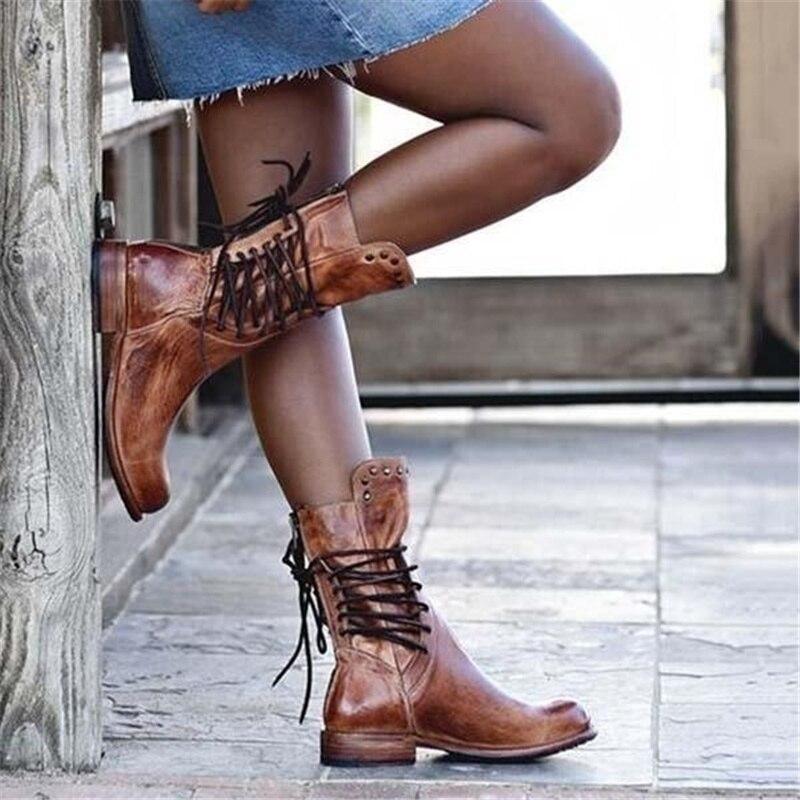 Vici - Botas largas de piel