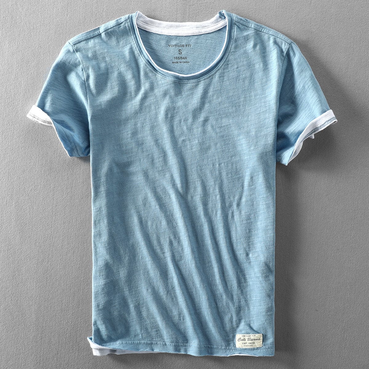 Camiseta ligera y suave para hombre - verano