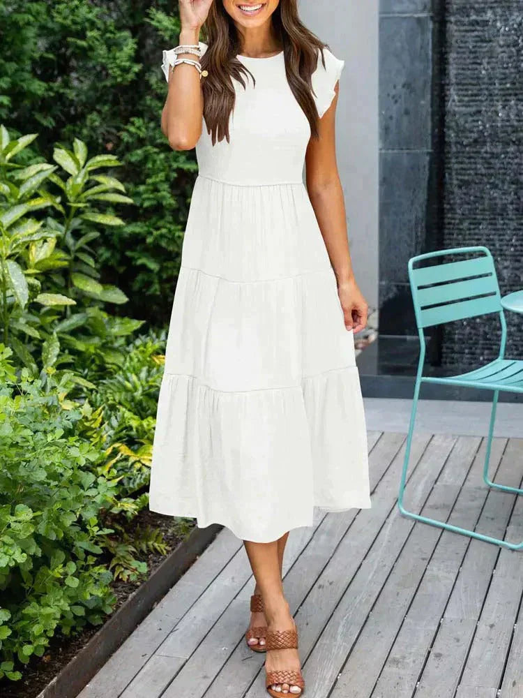Jayne - Cómodo maxi vestido