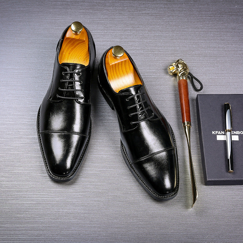 Zapatos de piel para hombre elegantes con cordones - Viktor