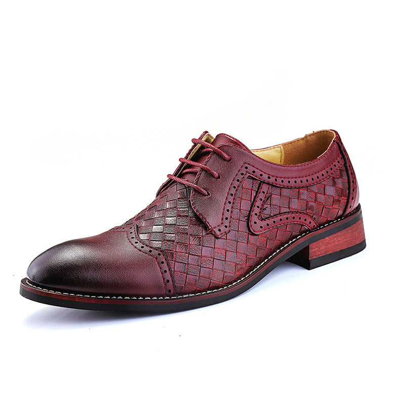 Zapatos de hombre de piel trenzada - Dario