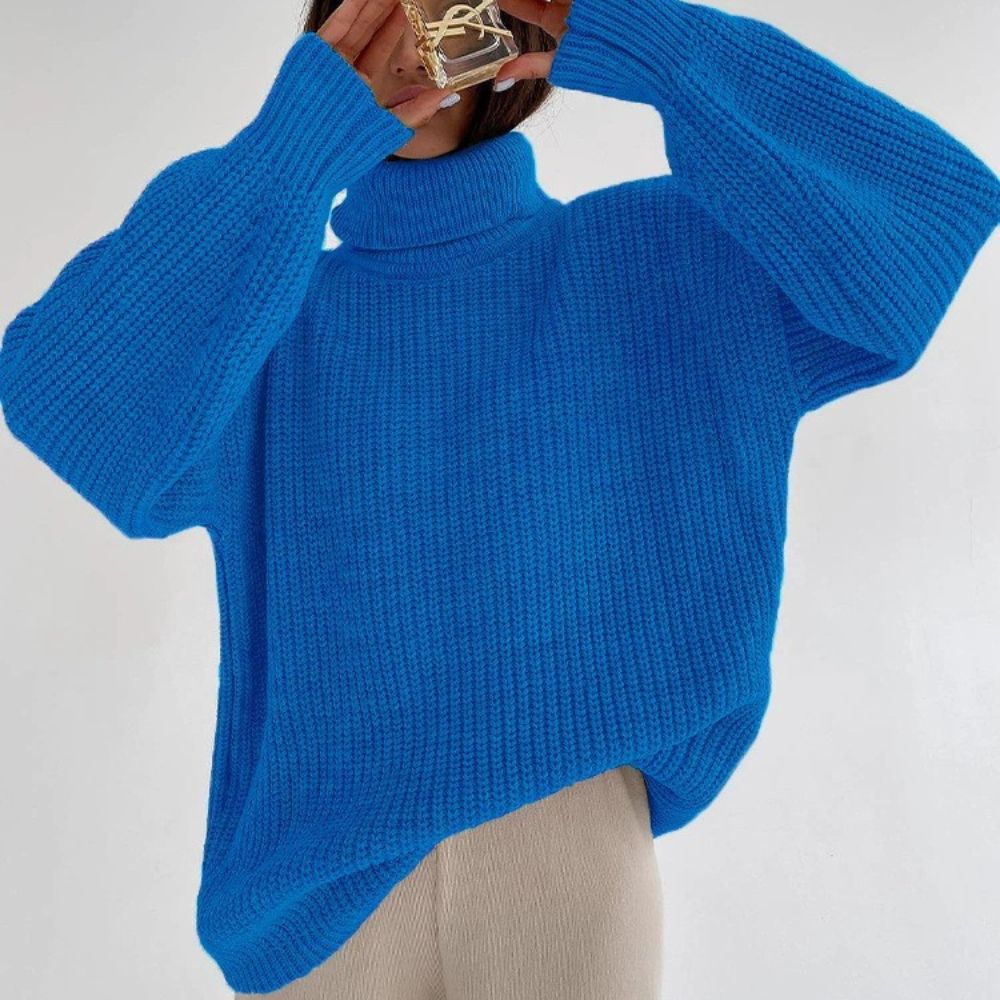 Ariadna - Jersey de punto con cuello alto