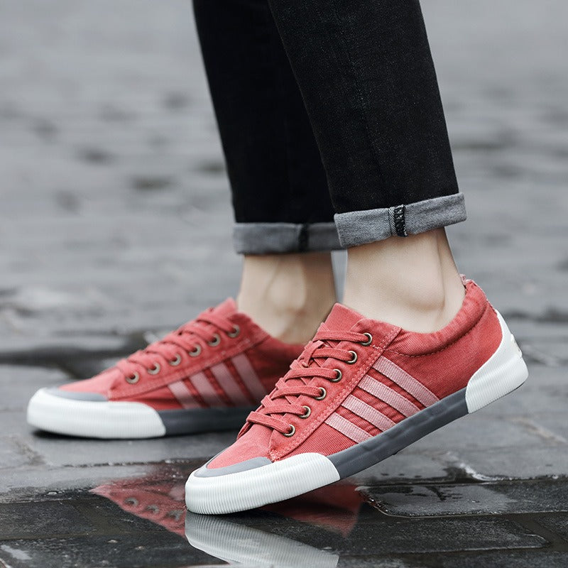 Zapatillas hombre lona casual estilo urbano - Damián