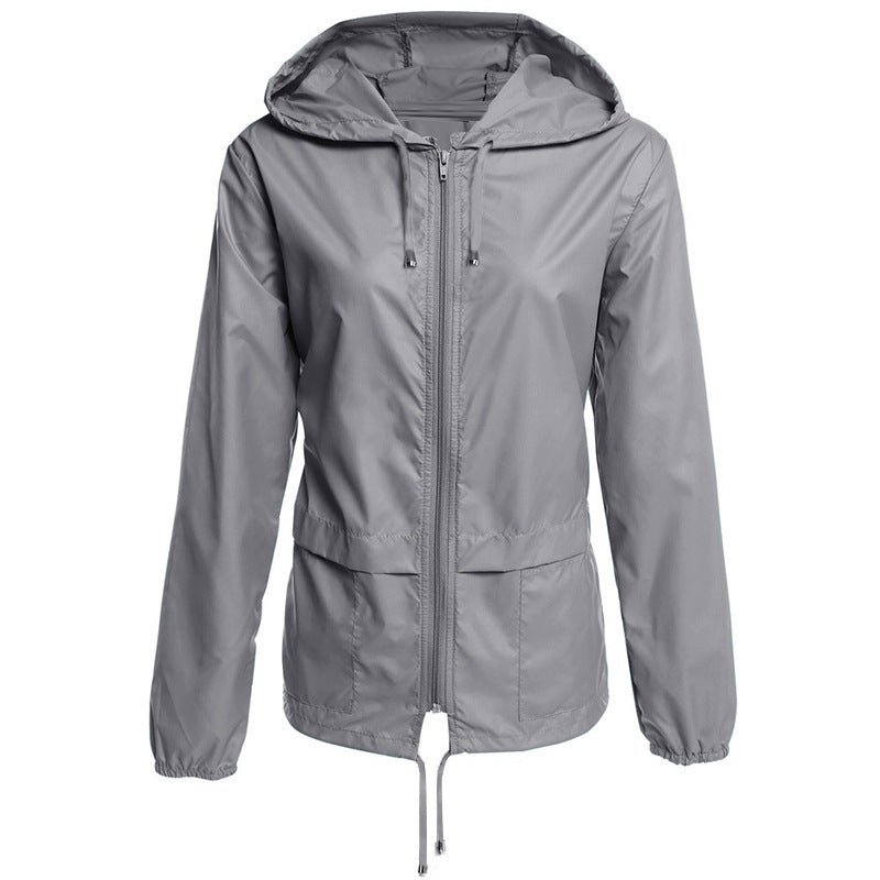 Chaqueta impermeable ligera con capucha - Elarat