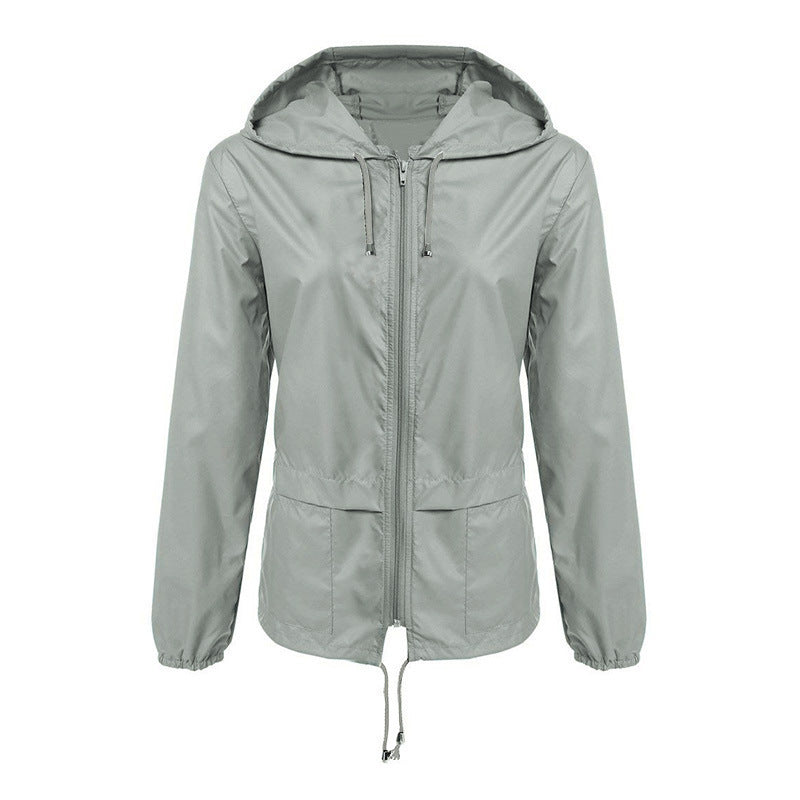 Chaqueta impermeable ligera con capucha - Elarat