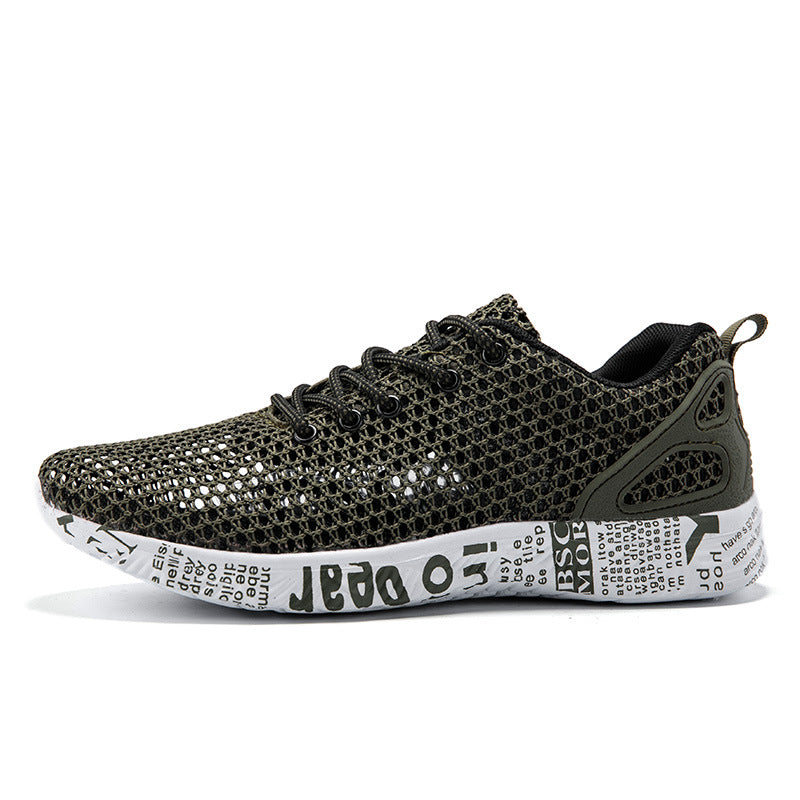 Zapatos transpirables para hombre con diseño de rejilla y suela urbana - Aksel
