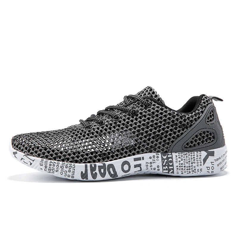 Zapatos transpirables para hombre con diseño de rejilla y suela urbana - Aksel