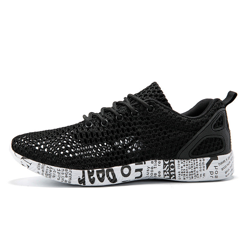 Zapatos transpirables para hombre con diseño de rejilla y suela urbana - Aksel