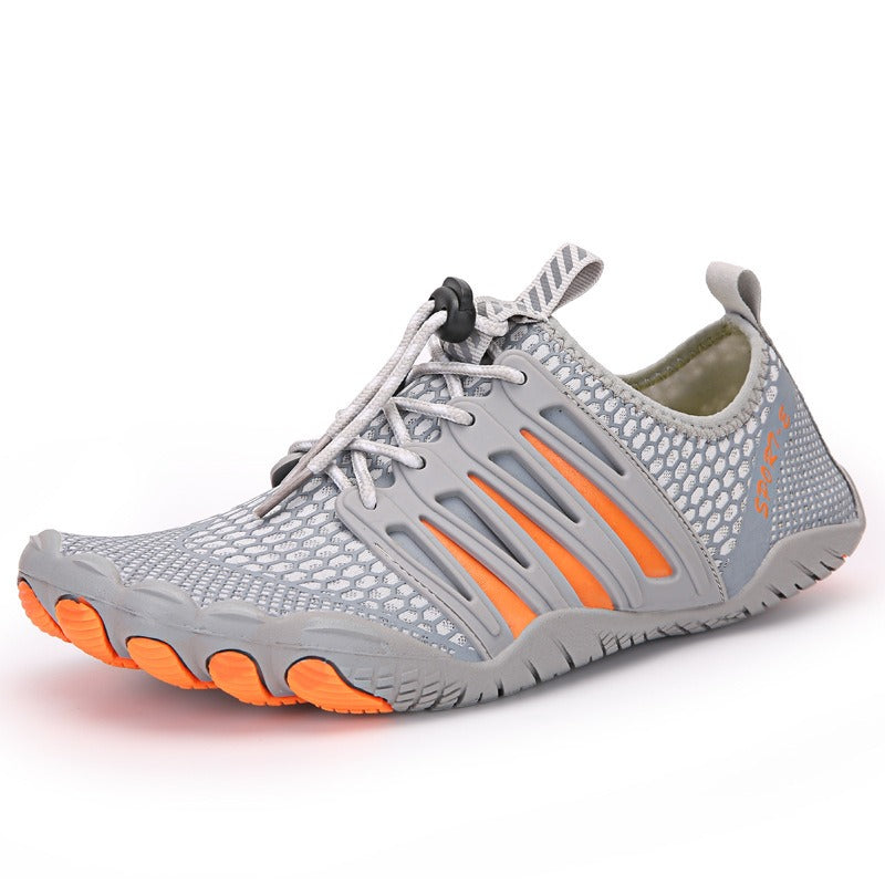 Zapatos deportivos unisex de secado rápido azul eléctrico - Alven