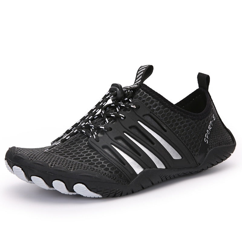 Zapatos deportivos unisex de secado rápido azul eléctrico - Alven