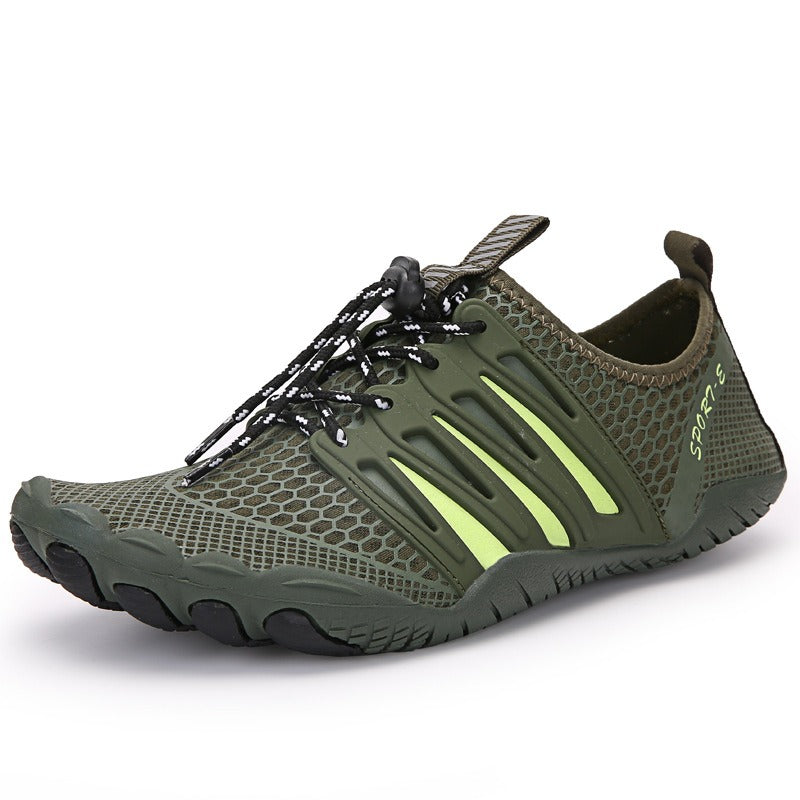 Zapatos deportivos unisex de secado rápido azul eléctrico - Alven