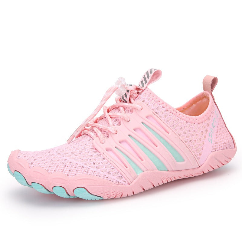 Zapatos deportivos unisex de secado rápido azul eléctrico - Alven
