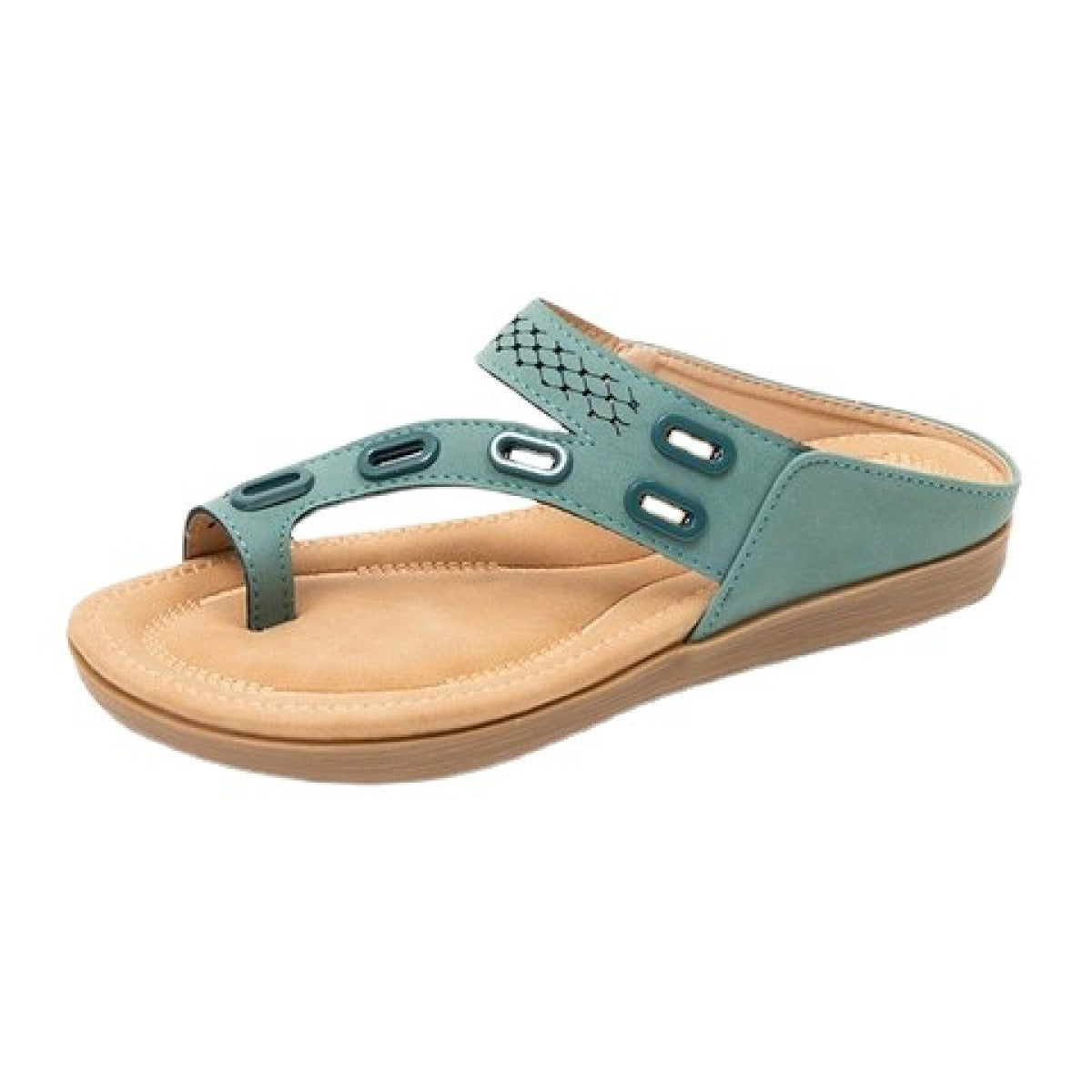 Sandalias mujer confort sin cordones estilo casual gris - Nayra