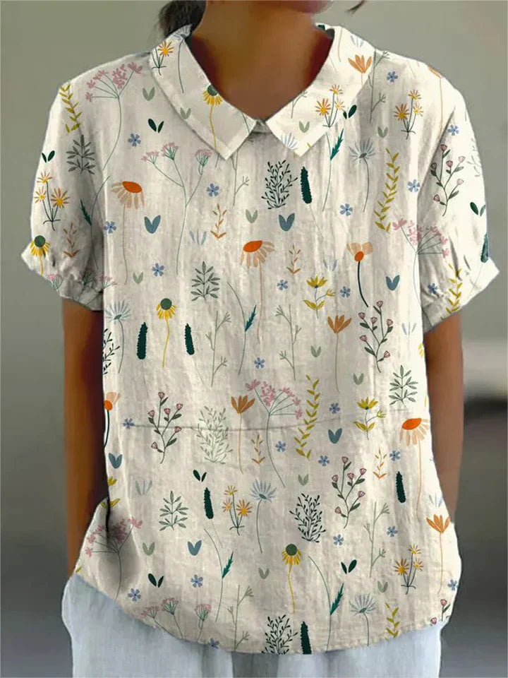 Blusa Raelyn Wildflower: la esencia del verano en colores pastel