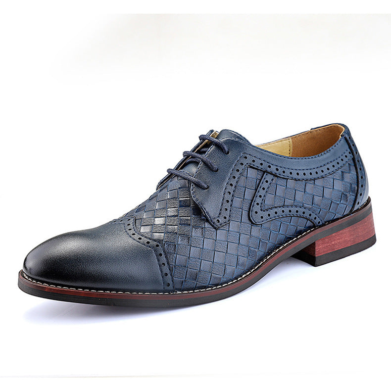 Zapatos de hombre de piel trenzada - Dario