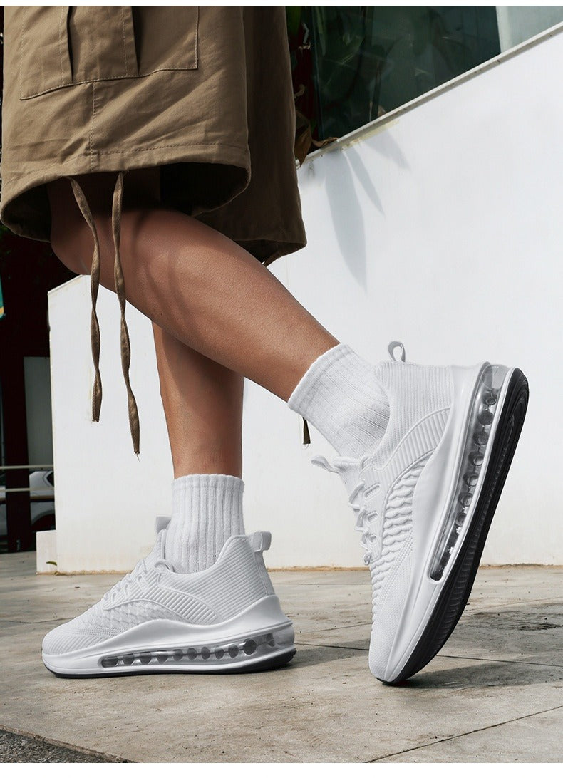 Zapatillas deportivas para hombre tejido transpirable suela con cámara de aire - Elías