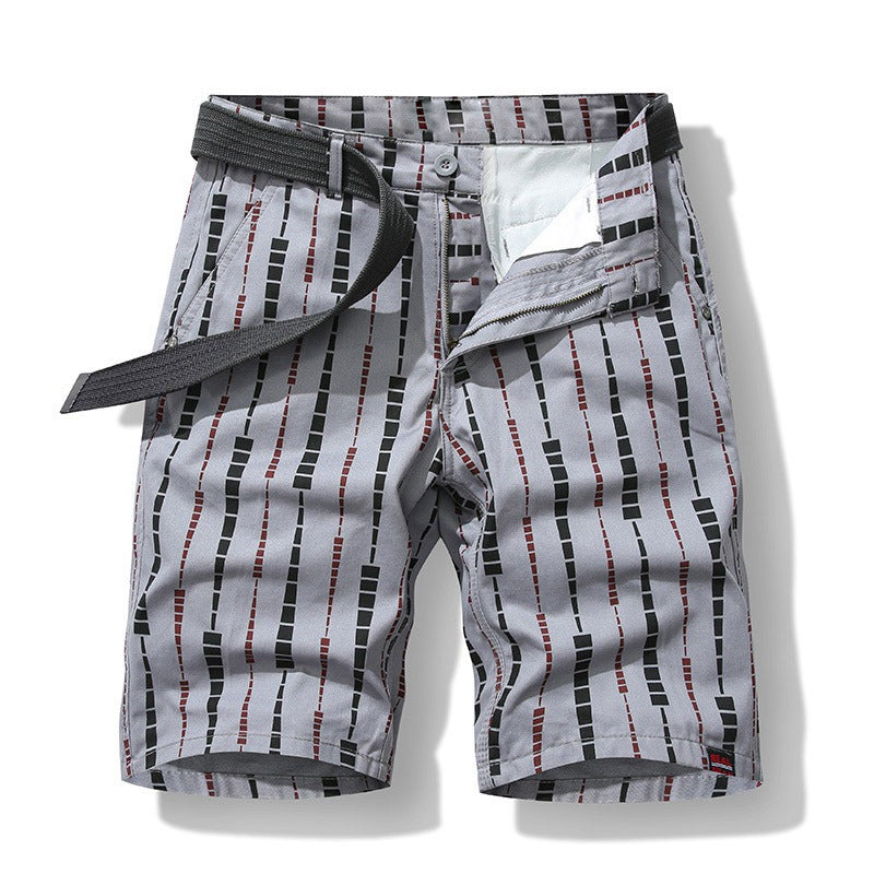 Pantalón corto para hombre estampado moderno estilo casual - Bruno