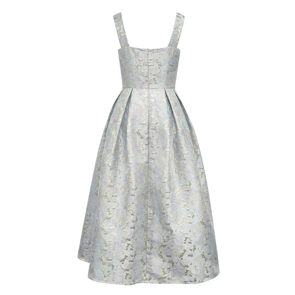 Hilary - Vestido Mujer Flor Sin Mangas