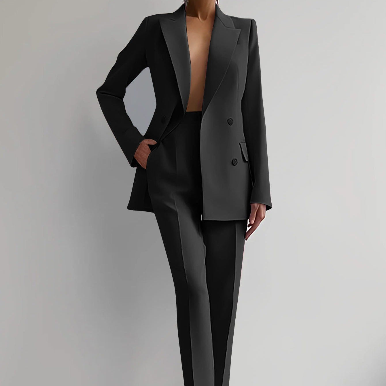Traje para mujer sastre elegante corte entallado - Adriana