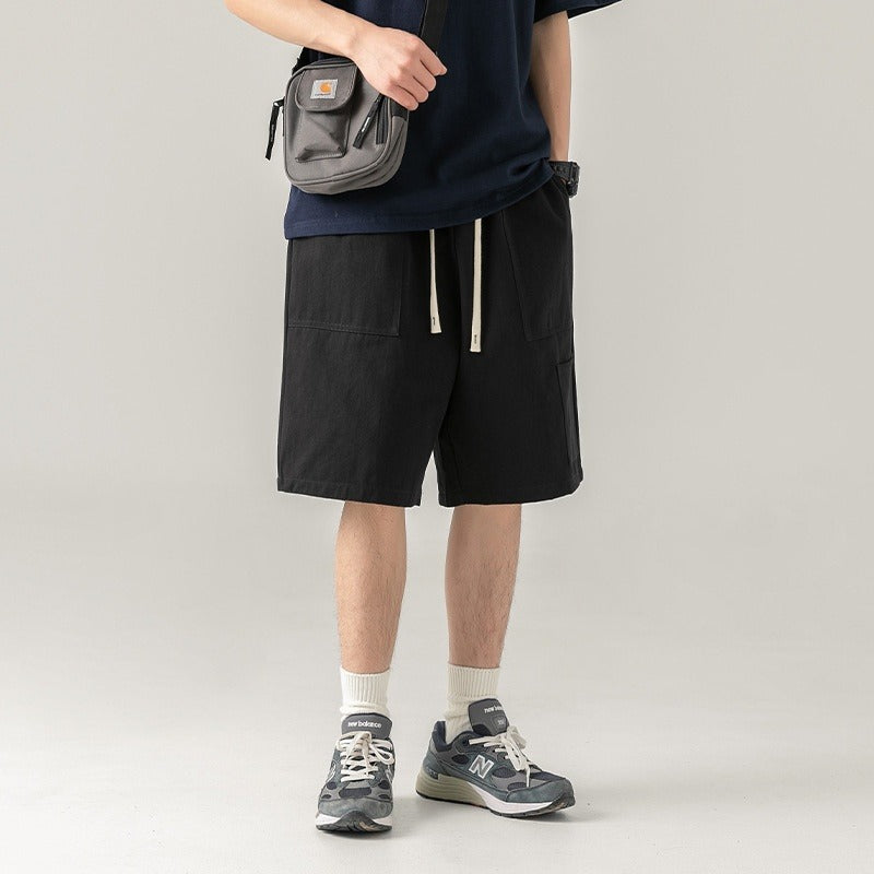 Pantalón corto para hombre algodón ligero estilo casual - Mateo