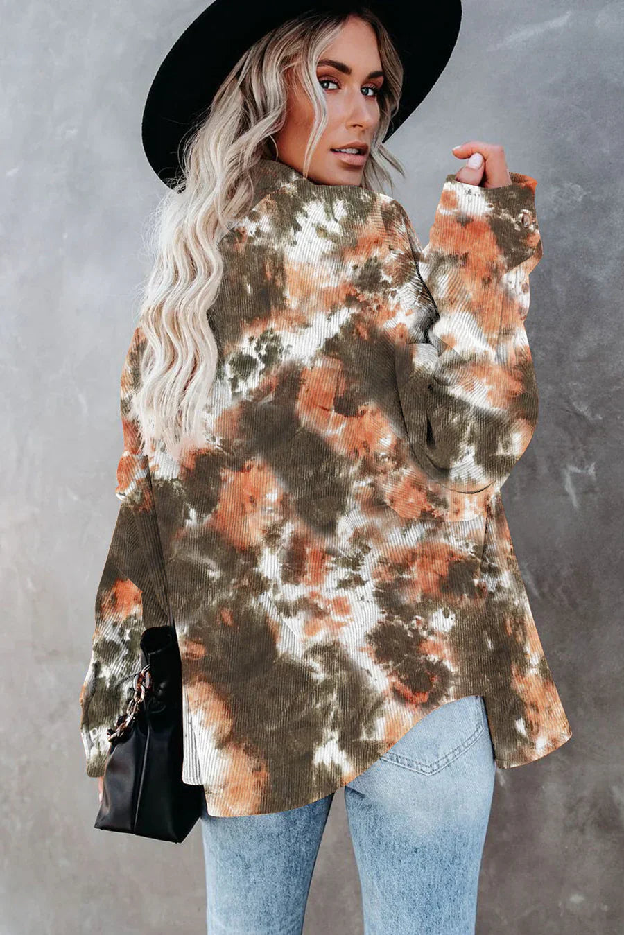 Camisa de pana Lily batik para mujer - moderna y desenfadada