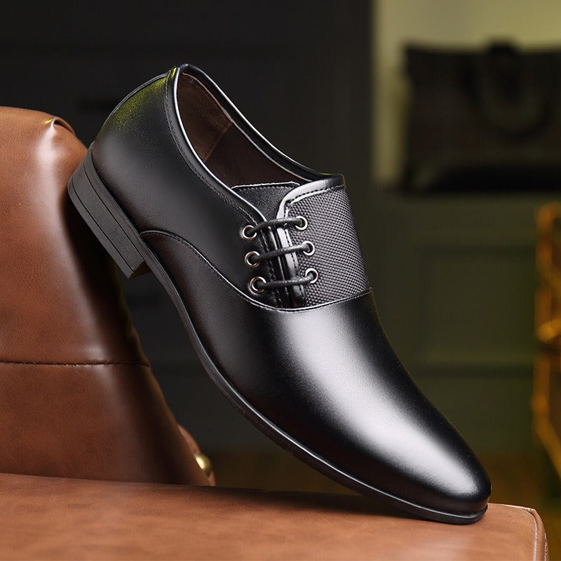 Zapatos formales hombre polipiel puntera afilada estilo elegante - Damián