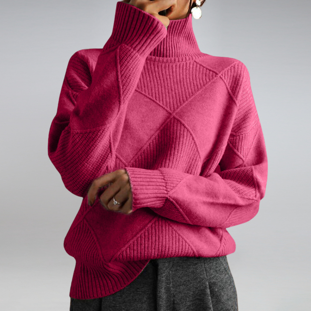 Agnes - Jersey de cuello alto Ultimate Soft