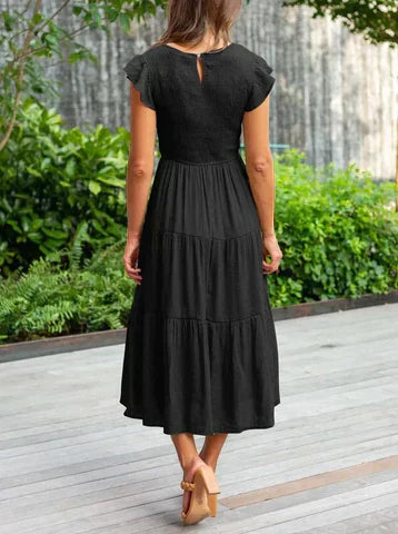 Jayne - Cómodo maxi vestido