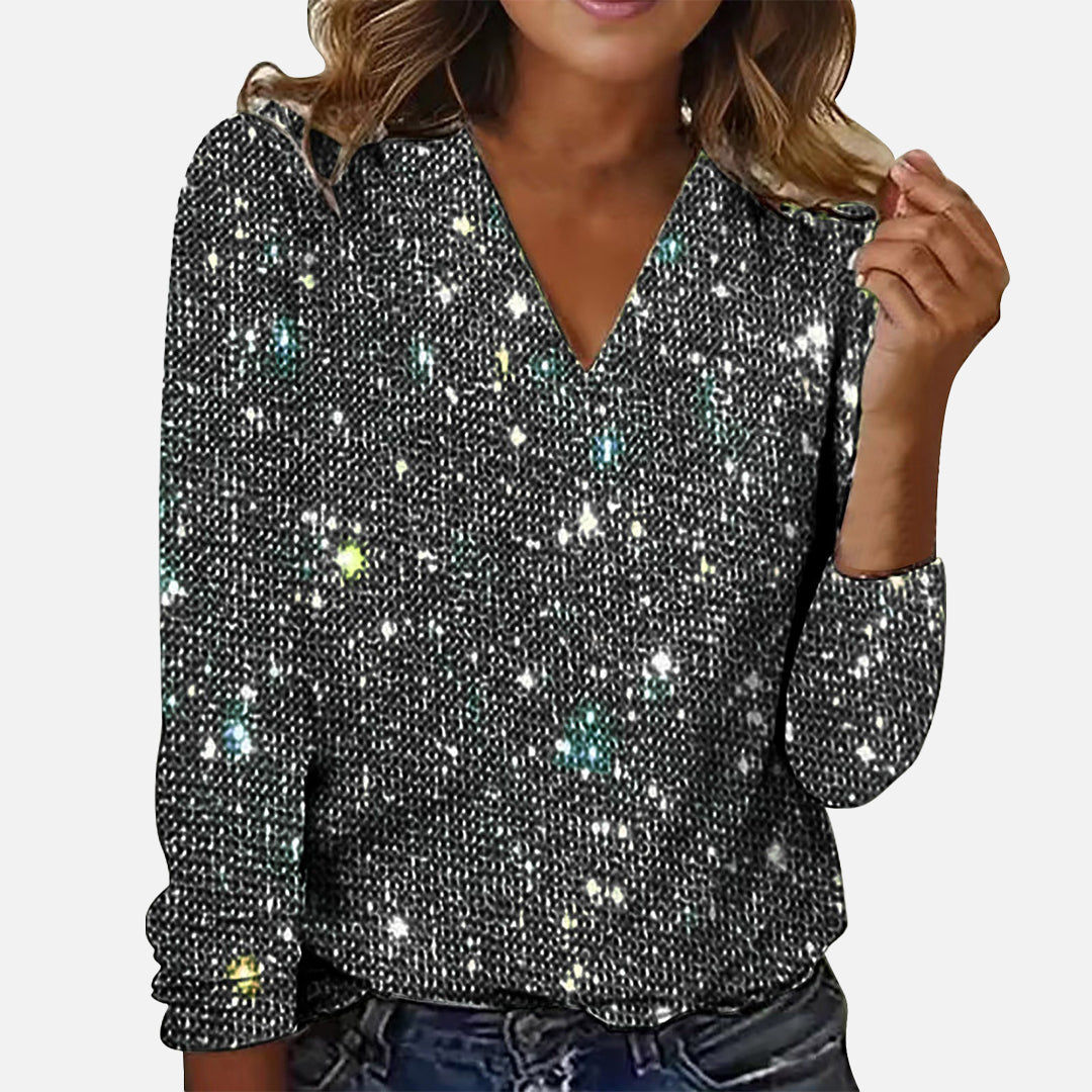 Ruby - Blusa festiva para brillar en Navidad
