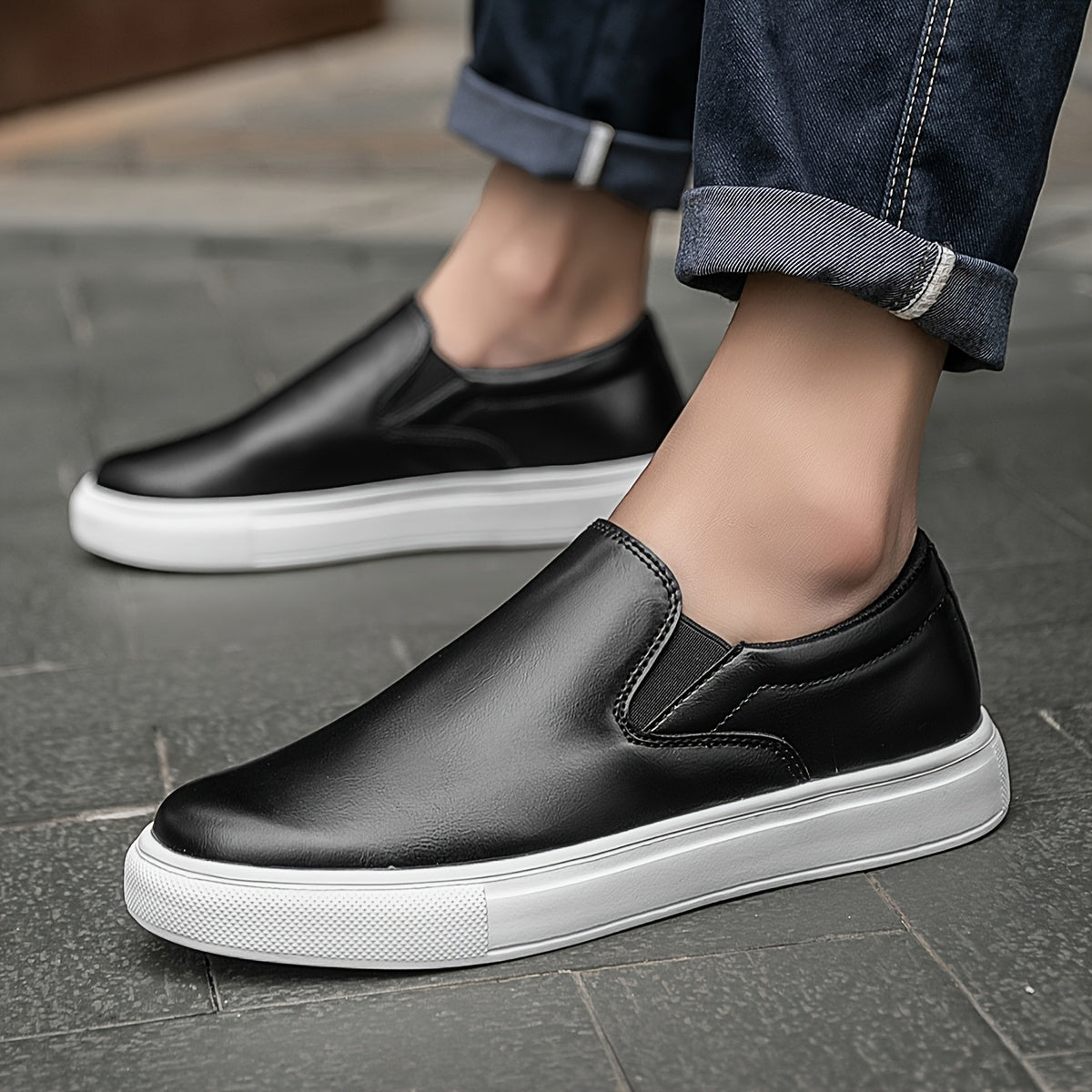 Zapato Slip On Piel - Hamilton