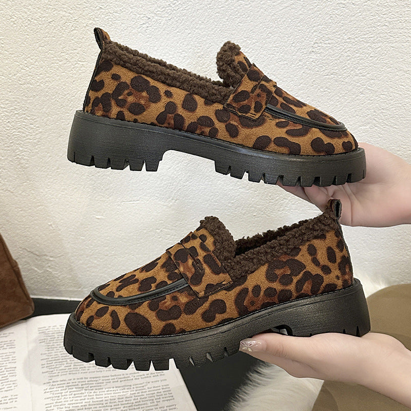 Mocasines de mujer estampado - Astrid
