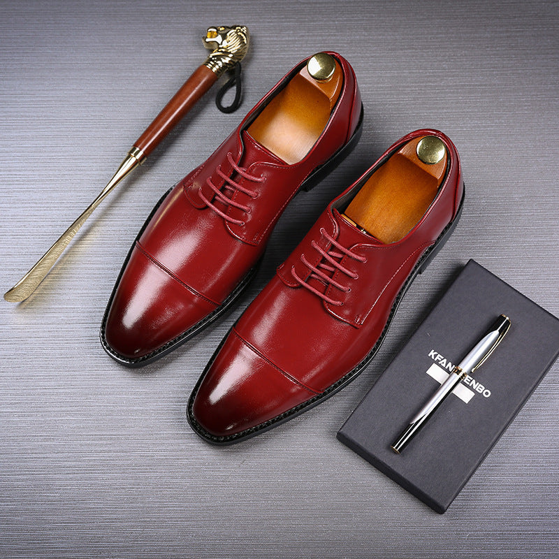 Zapatos de piel para hombre elegantes con cordones - Viktor
