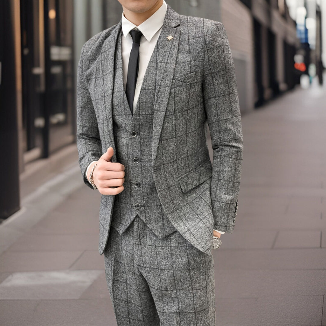 Xavier - Traje slim-fit de lujo 3 piezas