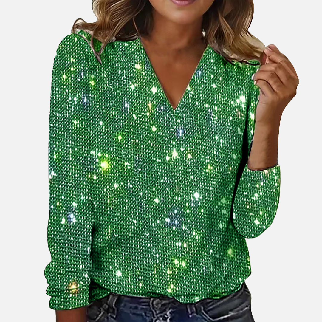 Ruby - Blusa festiva para brillar en Navidad