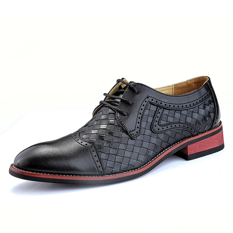 Zapatos de hombre de piel trenzada - Dario
