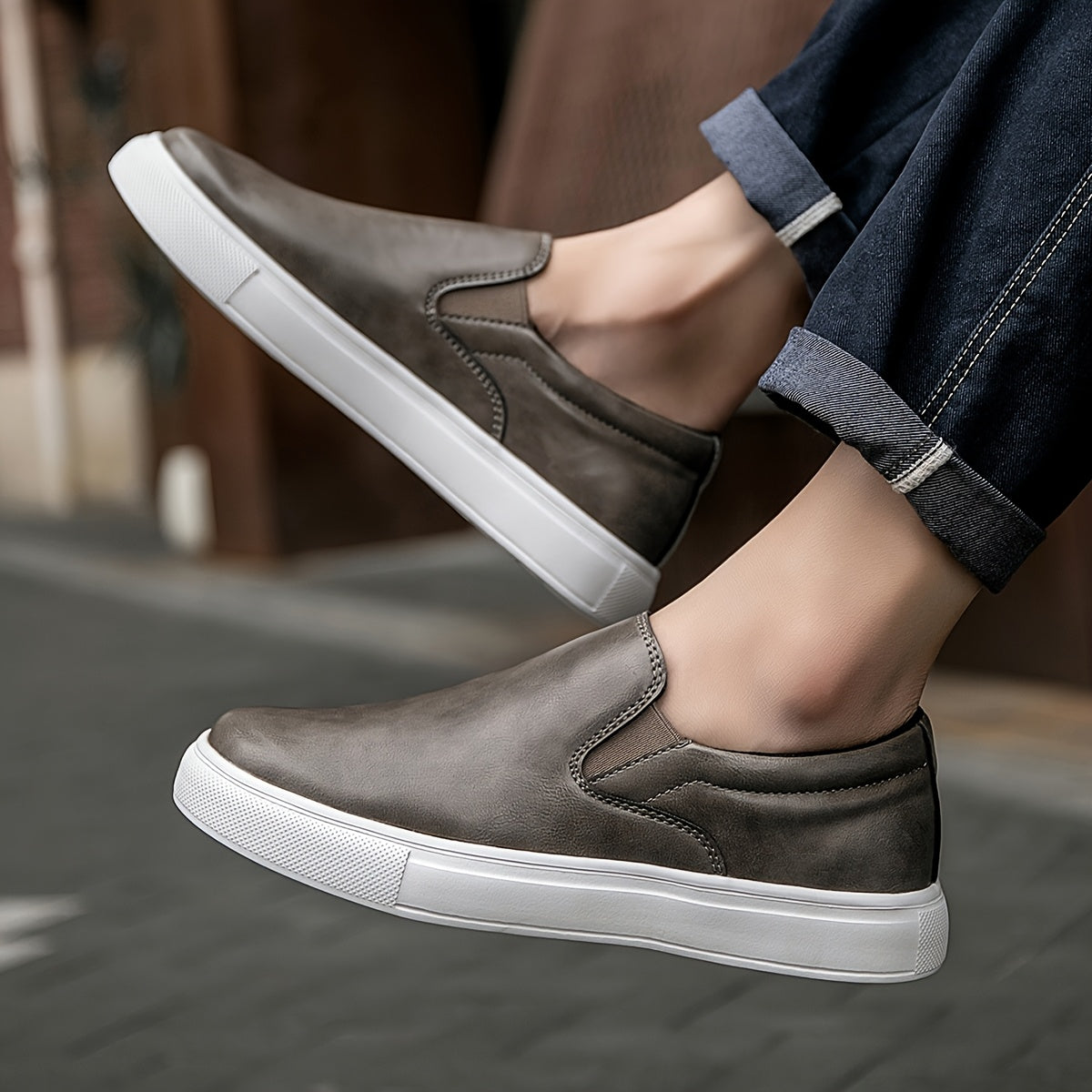 Zapato Slip On Piel - Hamilton