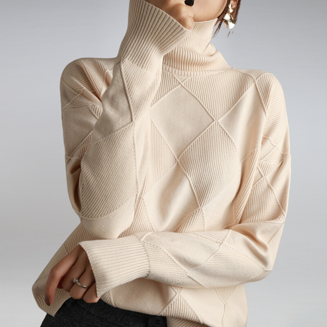 Agnes - Jersey de cuello alto Ultimate Soft
