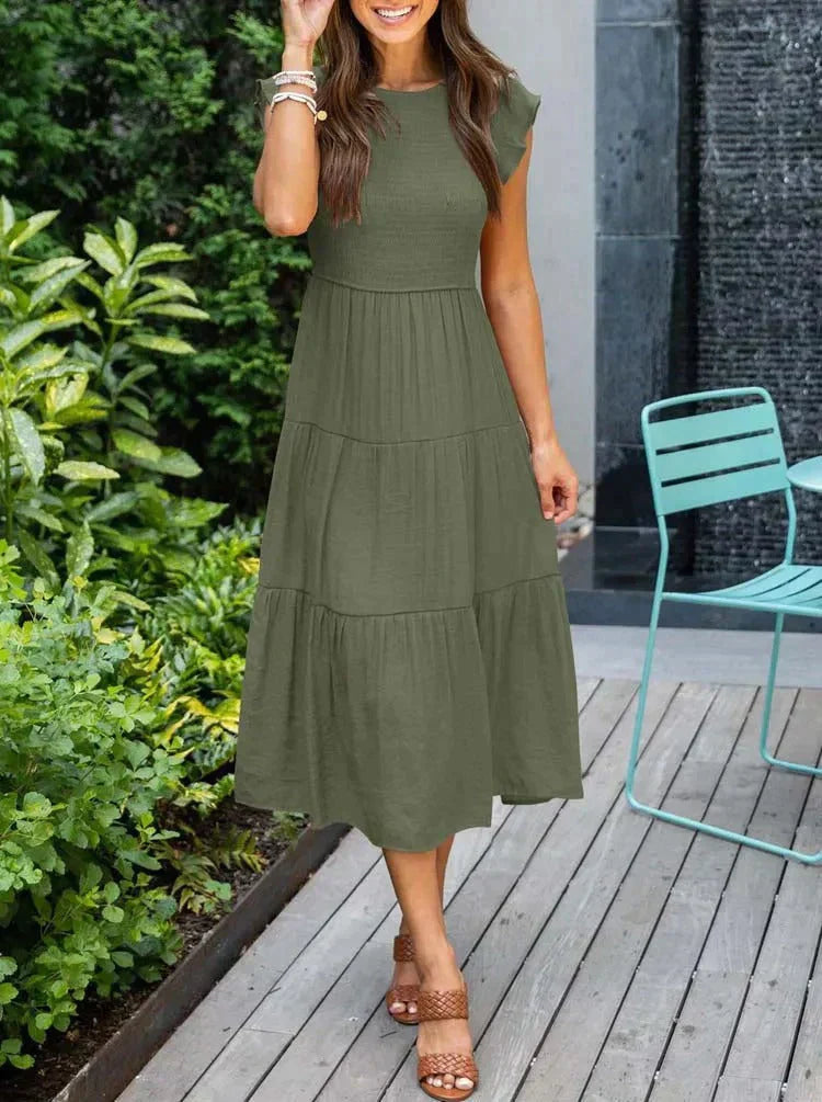 Jayne - Cómodo maxi vestido