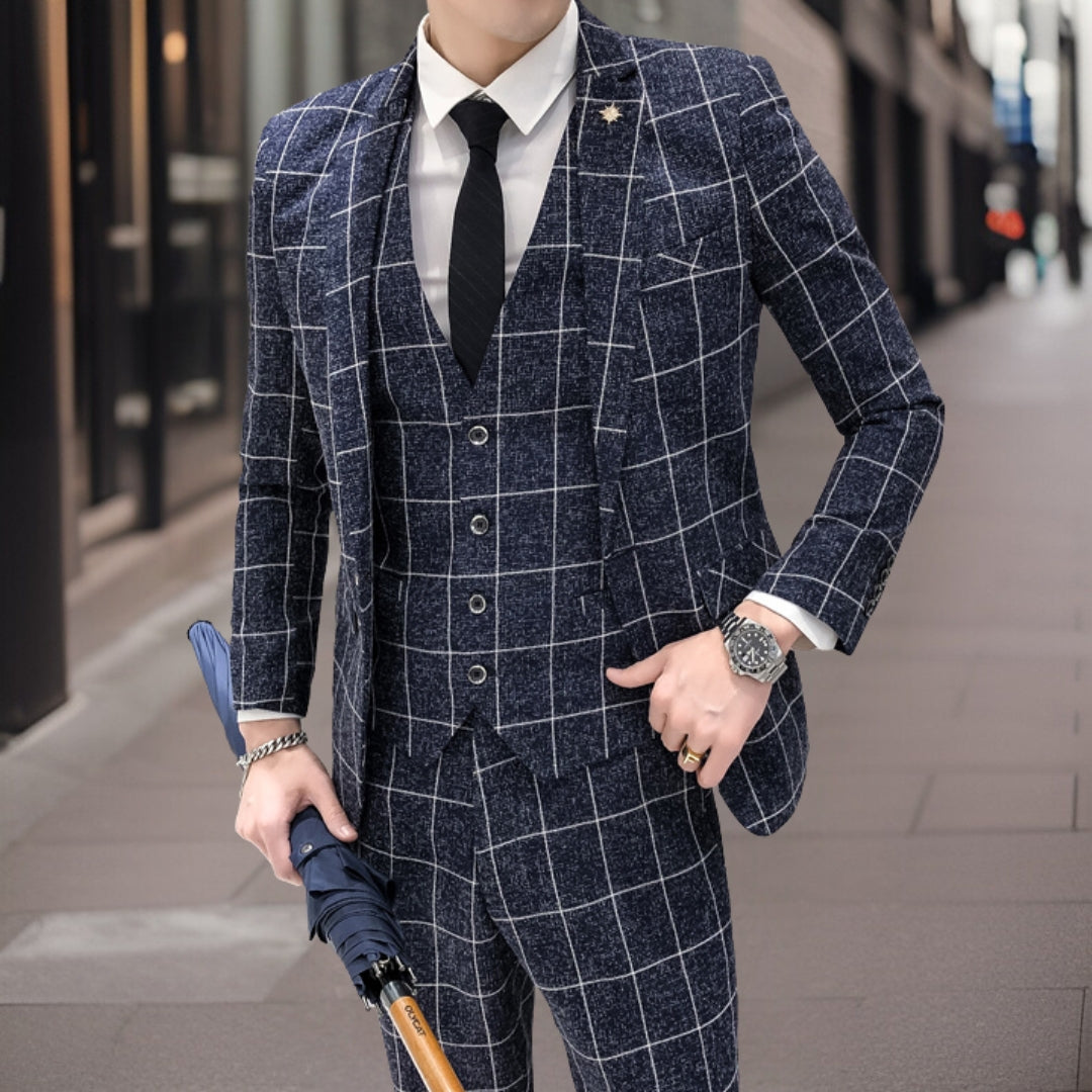 Xavier - Traje slim-fit de lujo 3 piezas