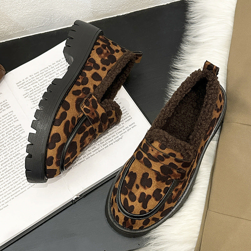 Mocasines de mujer estampado - Astrid