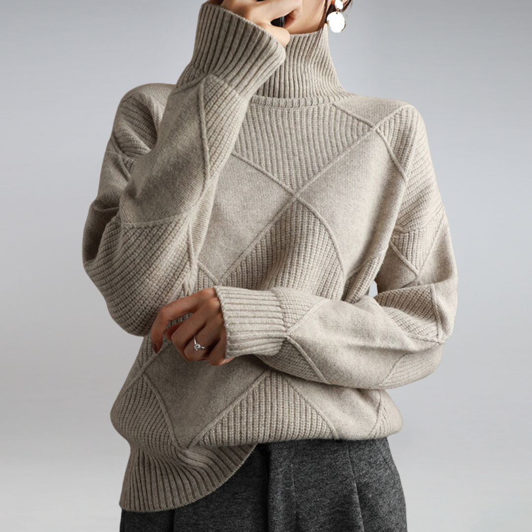 Agnes - Jersey de cuello alto Ultimate Soft