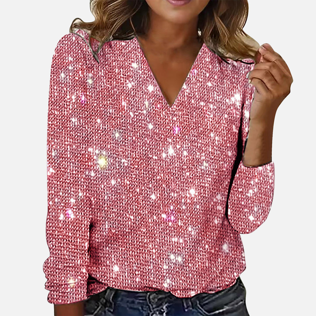 Ruby - Blusa festiva para brillar en Navidad