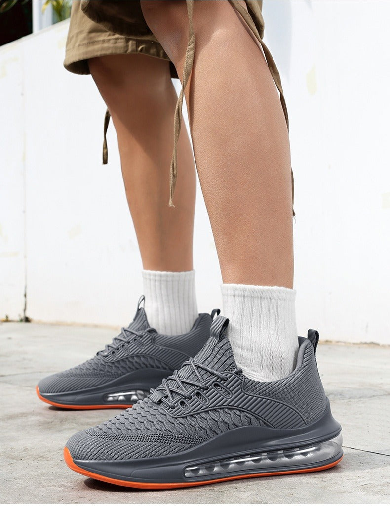 Zapatillas deportivas para hombre tejido transpirable suela con cámara de aire - Elías