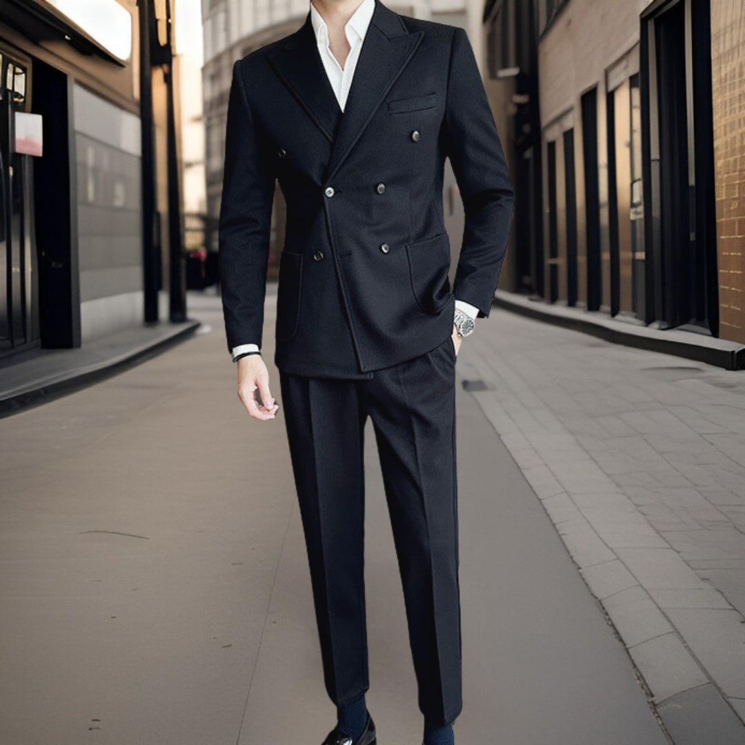 Borison - Traje de 2 piezas de alta calidad