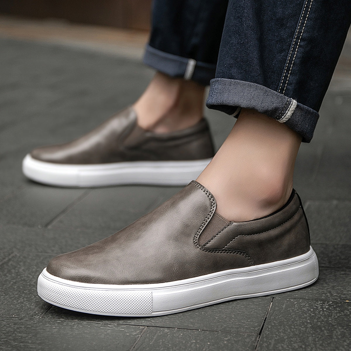 Zapato Slip On Piel - Hamilton