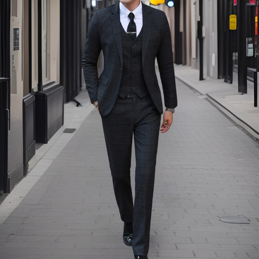 Francisco - Traje elegante de 3 piezas de alta calidad