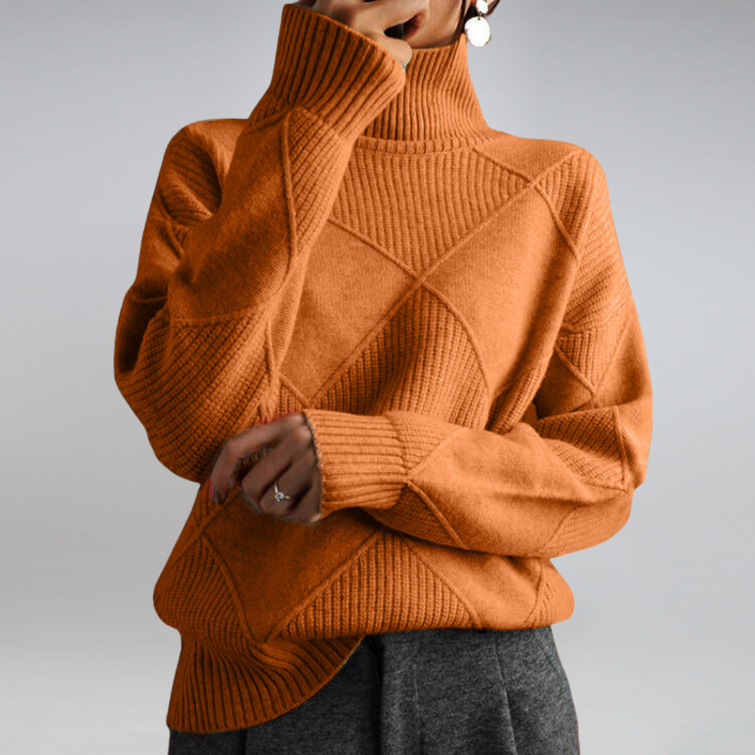 Agnes - Jersey de cuello alto Ultimate Soft