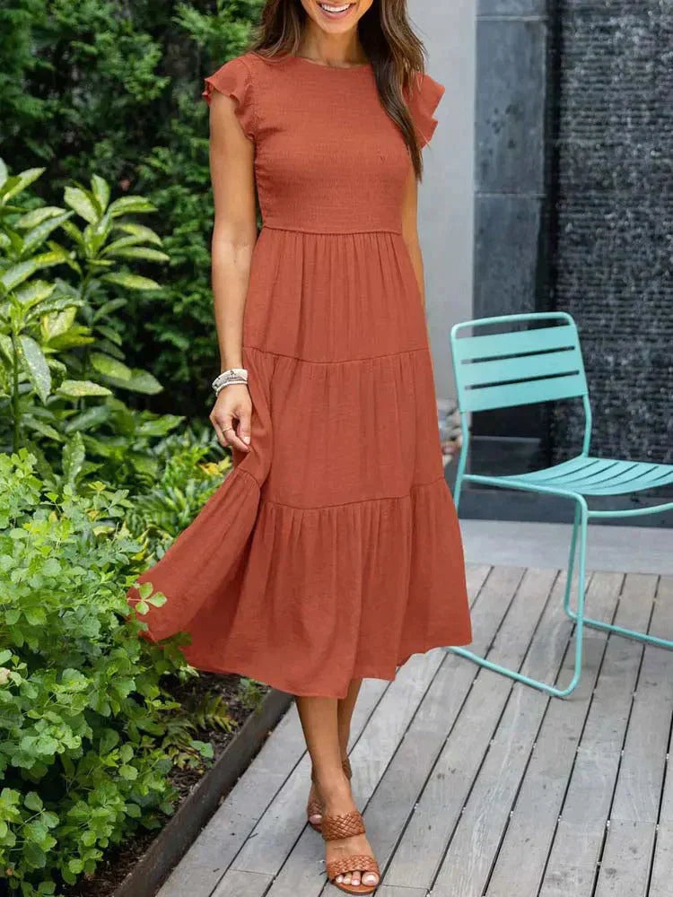 Jayne - Cómodo maxi vestido